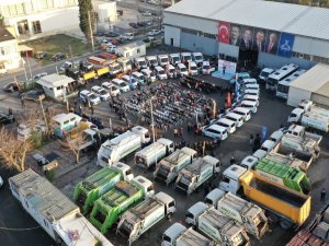 Darıca Belediyesi’nin Filosuna 72 Araç Dahil Oldu