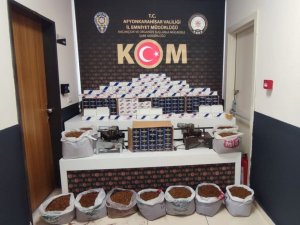 Polis Yaklaşık 60 Bin Adet Boş Ve Dolu Makaron Ele Geçirildi