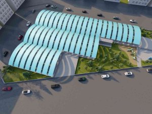 Altınova Kapalı Pazar Yeri Projesi Hızla Yükseliyor