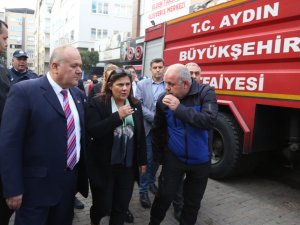Başkan Çerçioğlu Patlama Bölgesinde