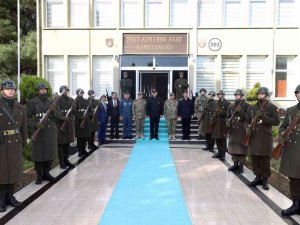 Bakan Akar Ve Tsk Komuta Kademesinden “Rüzgar Alayı”na Ziyaret