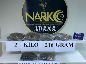 Tırda 2 Kilo 216 Gram Esrar Ele Geçirildi