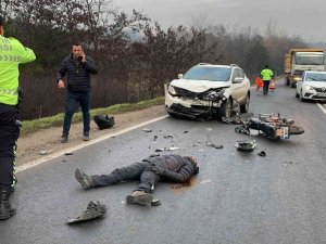 Tekirdağ’da Korkutan Kaza: 1 Yaralı