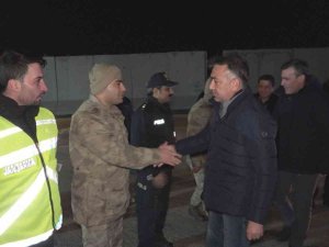Vali Çağatay’dan Güvenlik Güçlerine “Yılbaşı” Ziyareti
