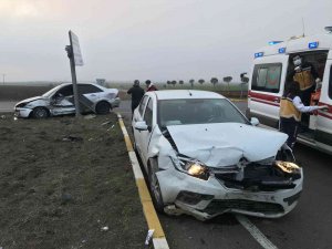 Tekirdağ’da Trafik Kazası: 2 Yaralı