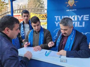 Başkan Alkayış, Ak Partiye Üyelik Yapan Herkese Teşekkür Etti