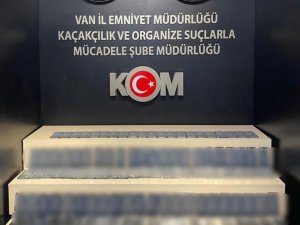 Van’da Gümrük Kaçağı Malzemeler Ele Geçirildi