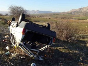 Gercüş’te Otomobil Takla Attı: 1’i Ağır, 3 Yaralı