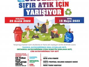 Selçuklu’da Okullar Sıfır Atık İçin Yarışıyor