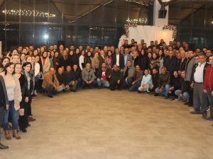 Başkan Kaplan, Yeni Yıl Yemeğinde Personeli İle Buluştu
