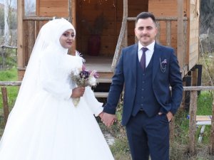 Etiyopya’da Tanıştılar, Karpuzlu’da Evlendiler