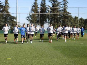 Trabzonspor’da Moralli Antrenman