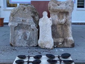 Jandarma Ekiplerinden Tarihi Eser Operasyonu