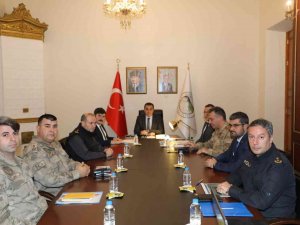 Sarıkamış Şehitleri Etkinliği Güvenlik Toplantısı Yapıldı