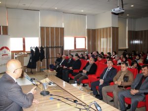 Afyonkarahisar İ̇l Genel Meclisi Başkanı Burhanettin Çoban, Dpü’de Öğrencilerle Buluştu