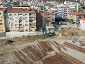 Söke Otoparkı’nın Yapımı Tüm Hızıyla Devam Ediyor