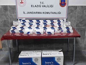 Elazığ’da Bin Paket Bandrolsüz Sigara Ele Geçirildi