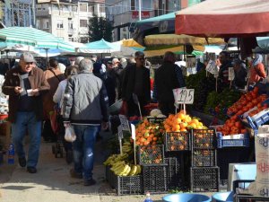 Ordu’da Semt Pazarlarında Yoğunluk