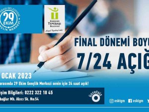 Gençler İçin 7/24 Açık Olacak