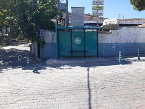 Saruhanlı’nın Mahallelerinde Durak Çalışmaları Tamamlandı