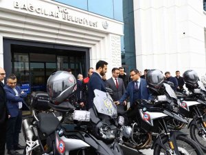 Bağcılar Belediyesi, Emniyete 10 Motosiklet Hibe Etti