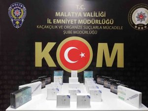 Malatya Polisinden Kaçakçılık Operasyonları