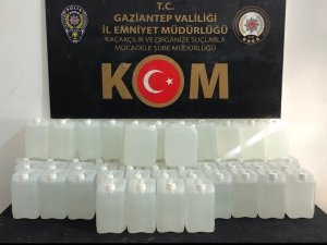 Gaziantep’te 270 Litre Etil Alkol Ele Geçirildi