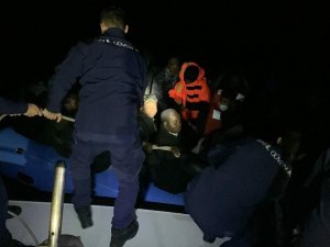 Ayvacık Açıklarında 46 Kaçak Göçmen Yakalandı