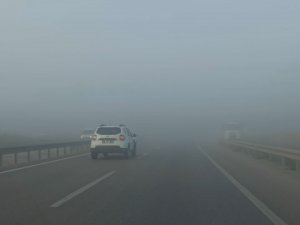 Bursa-i̇zmir Yolunda Yoğun Sis