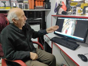Üzerinde Oturup, Aynasında Saçını Düzelttiği Elektrikli Bisikleti Kaşla Göz Arasında Çaldı