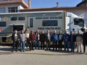 Mersin’de Orman Yangınları Artık ’Mobil Yangın Yönetim Aracından’ Koordine Edilecek