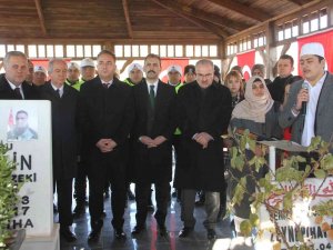 Şehit Polis Fethi Sekin Kabri Başında Anıldı