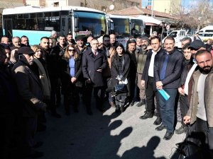 Erzincan’da Belediyenin Beldelerdeki Taşımacılığına Hat Sahiplerinden Tepki