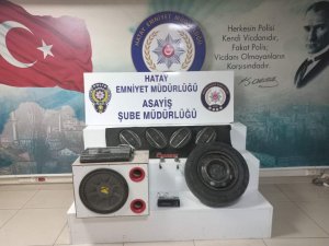 Hatay’da Araçtan Ses Sistemi Çalan Şüpheli Yakalandı