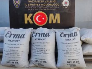 Gaziantep’te Kaçak Çay Operasyonu