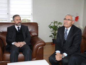 Başkan Güder’den Müftü Yıldırım’a Hayırlı Olsun Ziyareti