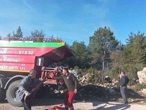 Antalya’da Çıkan Orman Yangını Büyümeden Söndürüldü