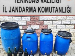 Tekirdağ’da 255 Litre Sahte Alkol Ele Geçirildi