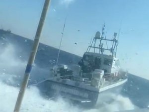 Didim Açıklarındaki Yunan Tacizine Türk Askeri Bariyeri
