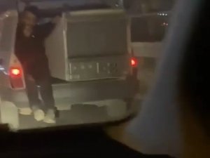 Bursa’da Tehlikeli Taşımacılık Kameralarda
