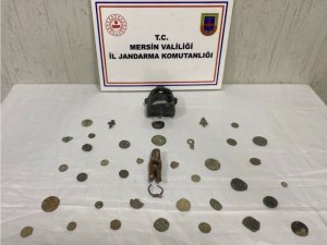 Mersin’de Roma Ve Bizans Dönemine Ait 40 Sikke Ele Geçirildi