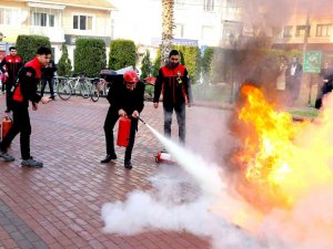 Gürsu Belediyesi’nde Tatbikat