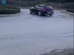 Beykoz’da Kavşakta Drift Yapan Sürücüye 22 Bin 13 Tl Ceza