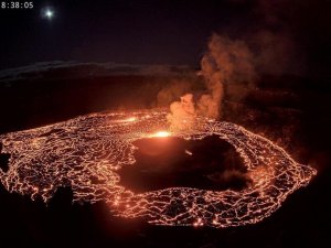 Hawaii’deki Kilauea Yanardağı’nda Patlama