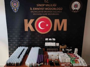 Sinop’ta Bir İş Yerinde Gümrük Kaçağı Elektronik Ürünler Ele Geçirildi