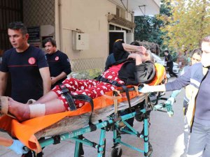 Balkonda Baygınlık Geçiren Alman Uyruklu Kadını İtfaiye Kurtardı