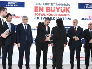 Osmaniye’de Bin 550 Konut İçin Kura Çekimi Yapıldı