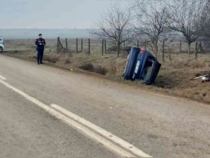 Kırklareli’nde Trafik Kazası: 2 Yaralı