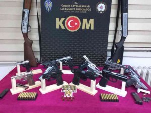 Kurusıkıdan Bozma Tabanca Yapan Şebekeye Operasyon