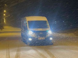 Sarıkamış’a Kar Yağışı Etkili Oluyor